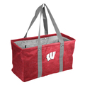 Logo Brands Wisconsin Crosshatch Picnic Caddy 244-765-CR1